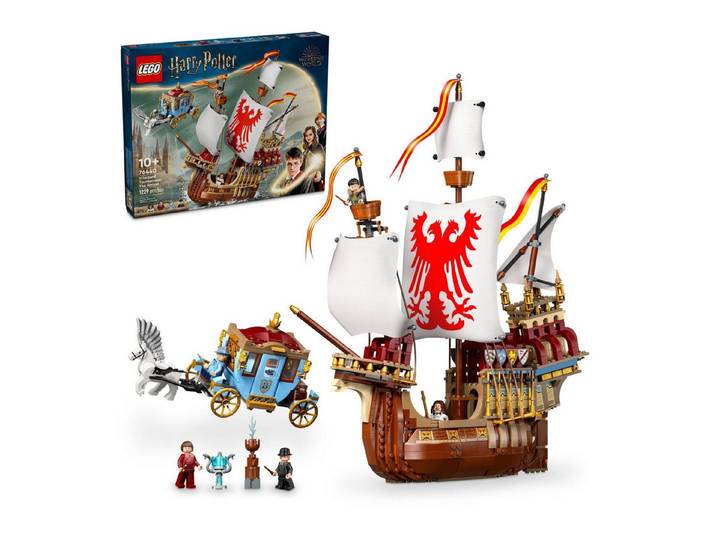 LEGO® Harry Potter - Trimagisches Turnier: Die Ankunft (76440) Konstruktions-Spielset, (Schiff, 1229 St., 76640)