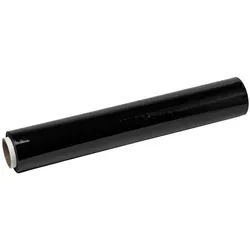 DayBays 1 Rolle Stretchfolie Wickelfolie Stretchfolien 23 my 1500 gr 50 cm Schwarz aus PE