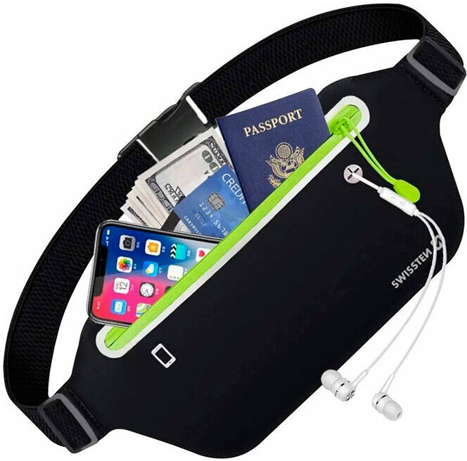 BOLSA CINTO SWISSTEN PR