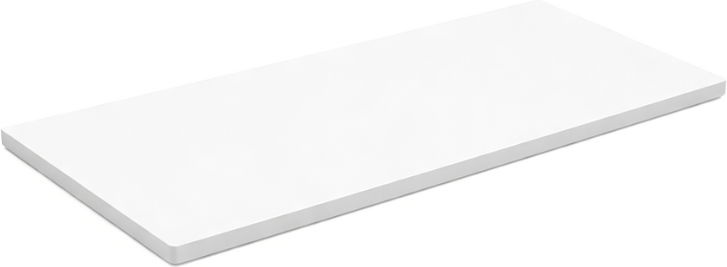 B2B Partner Półka z laminowanej płyty wiórowej do ELEMENT SYSTEM, 800 x 300 mm, biała
