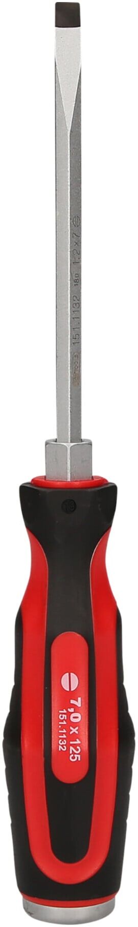 KS Tools ERGOTORQUEmax Schlitz-Schraubendreher, 7mm (151.1132)