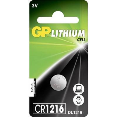 GP Knopfzelle CR1216 3V 25 mAh Li-MnO2 GPCR1216STD144C1