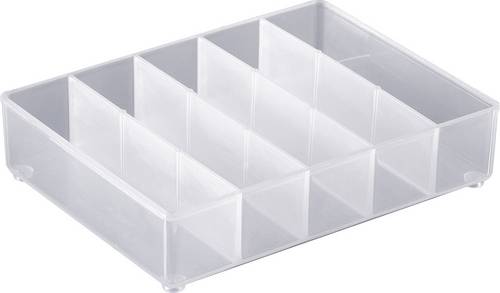 Raaco Sortimentskoffer-Einsatz (L x B x H) 109 x 79 x 24mm Anzahl Fächer: 5 Inhalt 1St.