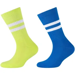2er Pack s.Oliver Originals Baumwolle Tennissocken Kinder 5360 - regatta 39-42