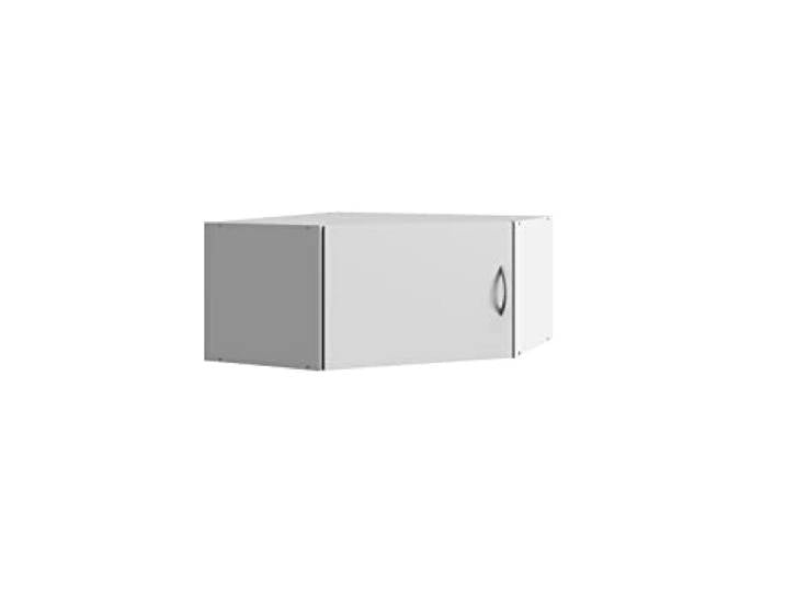 möbelando Aufsatzschrank >MULTIRAUMKONZEPT< (BxH: 80x40 cm) in Weiss - 80x40cm (BxH)