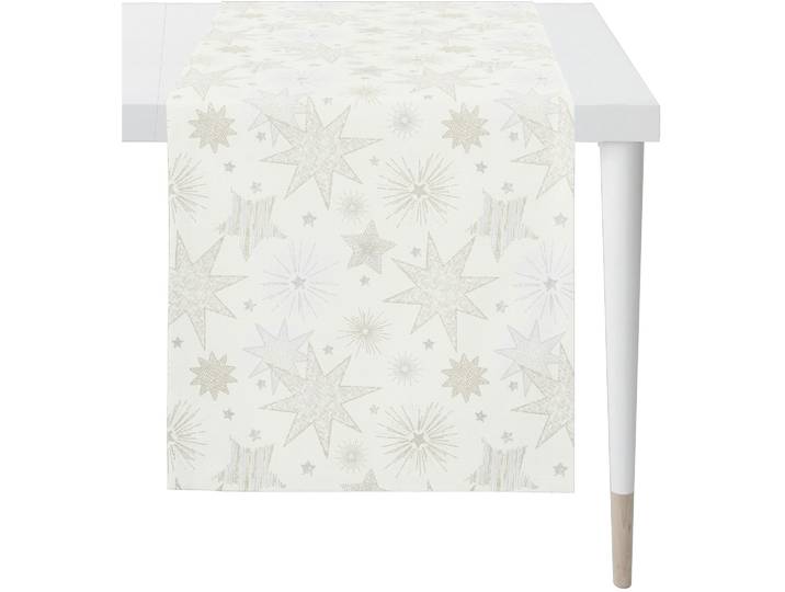 Tischläufer APELT 3755 , beige, B:140cm L:44cm, Polyacryl, Polyester, Tischdecken, Tischläufer