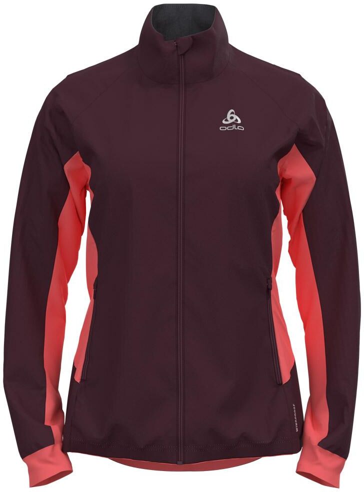 Odlo  - Brensholmen Wmn Jkt Siesta/Winetasting - XS - Veste Nordique