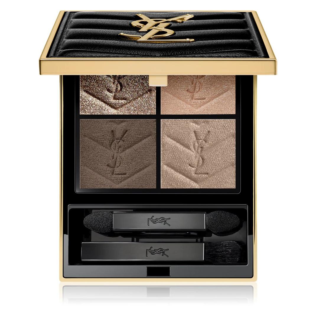 Yves Saint Laurent Couture Mini Clutch (Helles Pfirsich, Korallensand, Kupferbraun, Teerose) (034465)