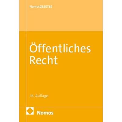 Öffentliches Recht, Taschenbuch von , Nomos, 978-3-7560-2086-7