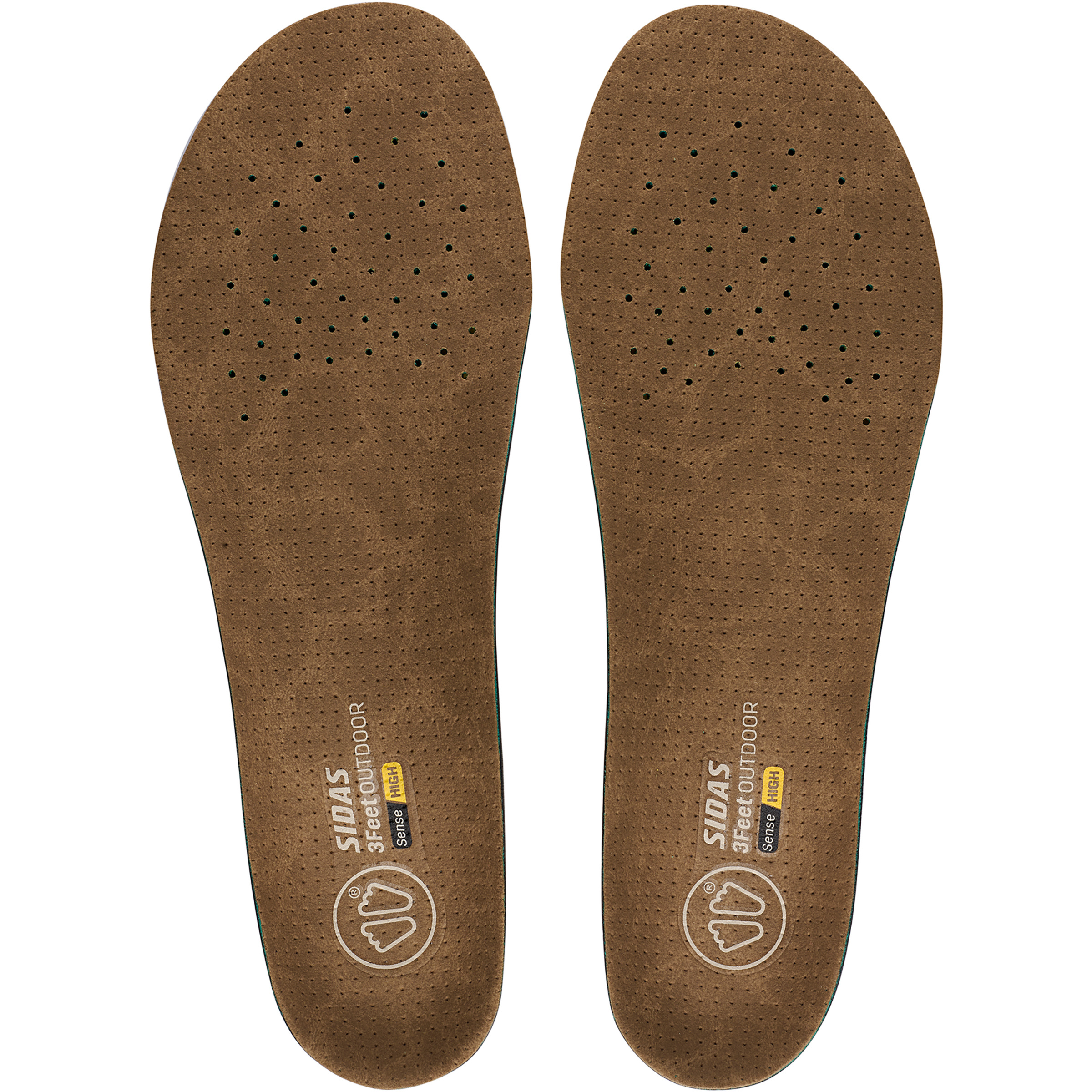Sidas 3Feet Outdoor Sense High Einlegesohle Schuhzubehör braun Größe 39 Trekking