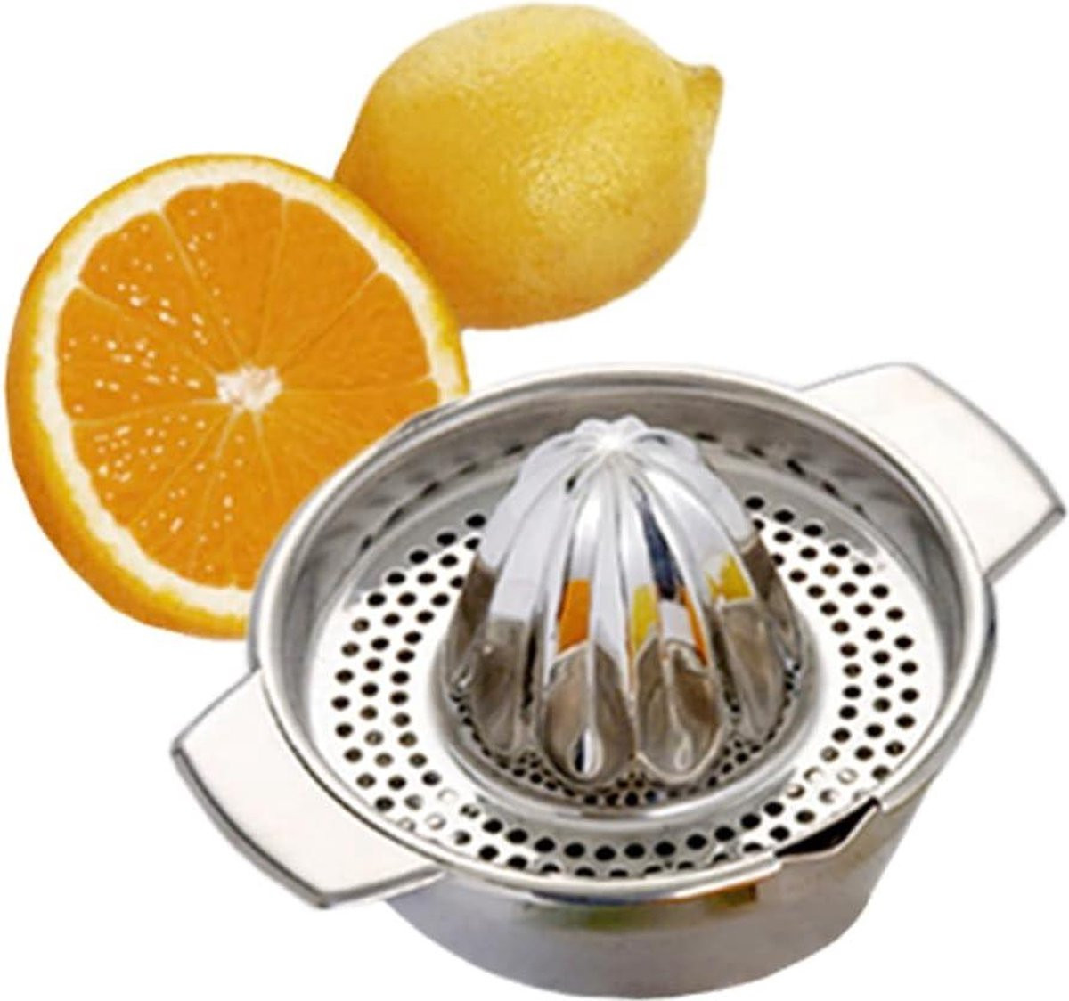 Citroenpers roestvrij staal - Handmatige citruspers voor verse sappen
