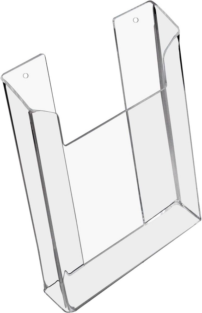 Transparante Acryl Brochurehouder A5 voor Wandmontage