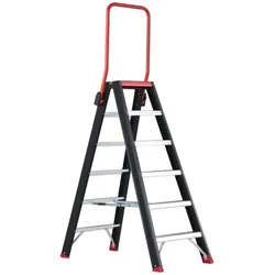 Altrex Taurus TDO - beidseitig begehbare Steh- Stufenleiter 2x6 mit Bügel