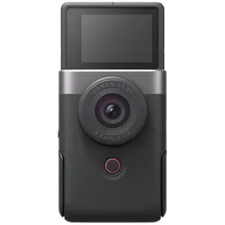 Canon PowerShot V10 Vlogging Kit (20 Mpx, 30p), Videokamera, Silber