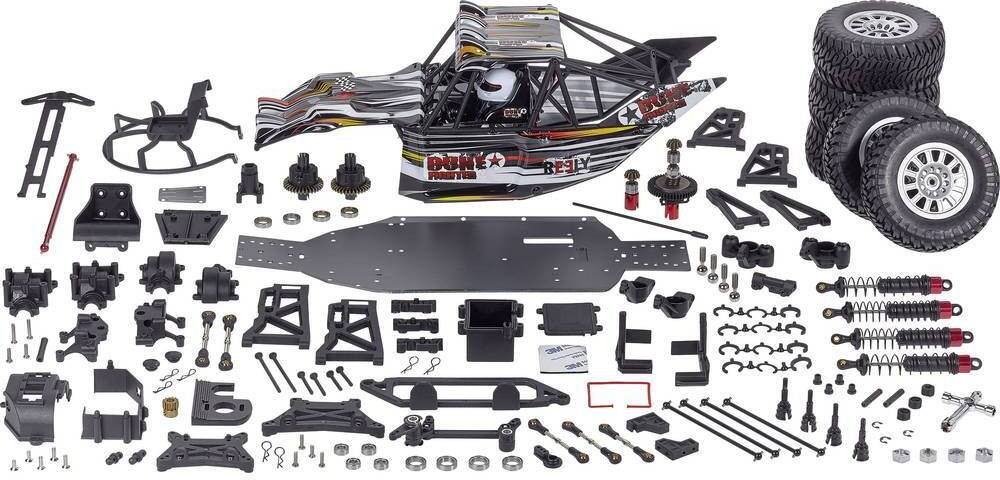 Reely Dune Fighter 1:10 RC modelauto elektrische buggy 4WD bouwdoos