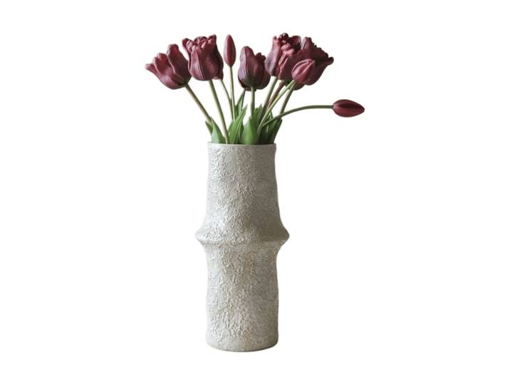 Botané Bouquet artificiel de tulipes Triumph Lila, 10 pcs