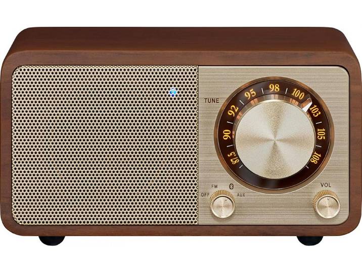 Sangean WR-7 Plus Vintage Walnut Retro-Radio