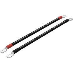 Offgridtec® 2m Batteriekabel 50mm2 beidseitig M8 Ösen