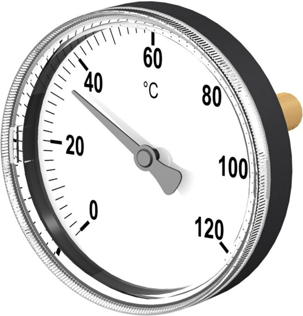Flamco Speicherthermometer TH 80/150, 1/2", mit Tauchhülse (18926)