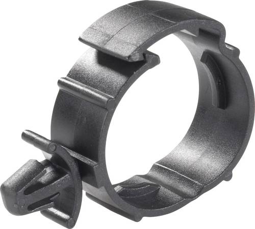 Richco SHR-C1 Befestigungsschelle SHR-C1 Bündel-Ø-Bereich 29mm (max) mit Spreizanker, wiederverschliessbar Schwarz