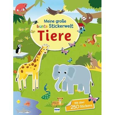 Meine große bunte Stickerwelt - Tiere, Set von , Ullmann Medien, 978-3-7415-2696-1