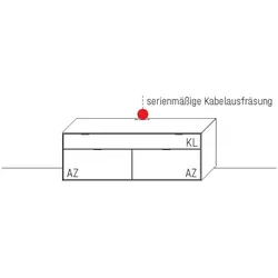Wöstmann WM 2380 Lowboard 1551