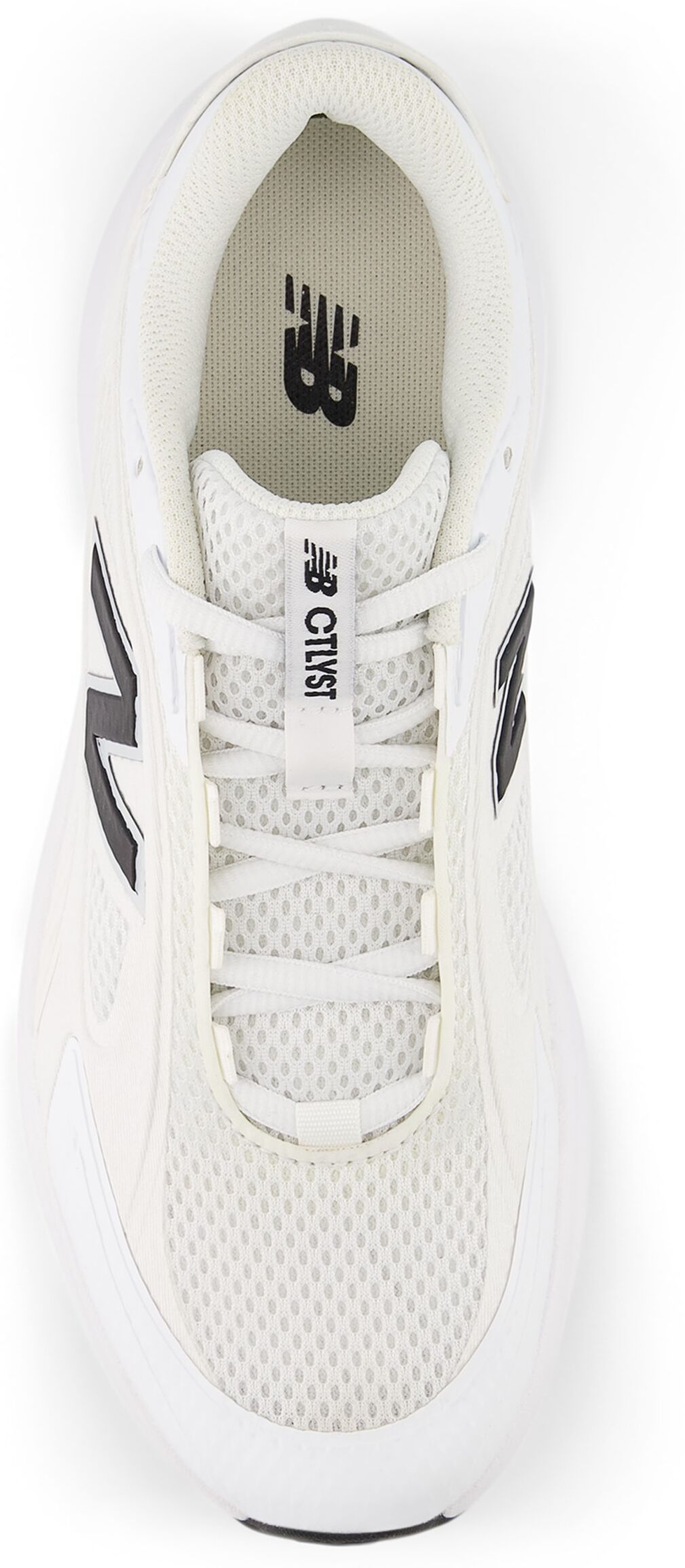 Trainingsschuh NEW BALANCE "CATALYST", Damen, Gr. 36,5, nb weiß, schwarz, silber metalic lw1, Synthetik, Textil, Schuhe Trainingsschuh, für Fitness und Walking nb weiß, schwarz, silber metalic lw1 36,5