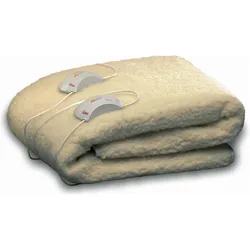 Poly Pool, Heizdecke, ARTK83 Heizdecke/Kissen 60 W Beige Wolle (80 x 150 cm)