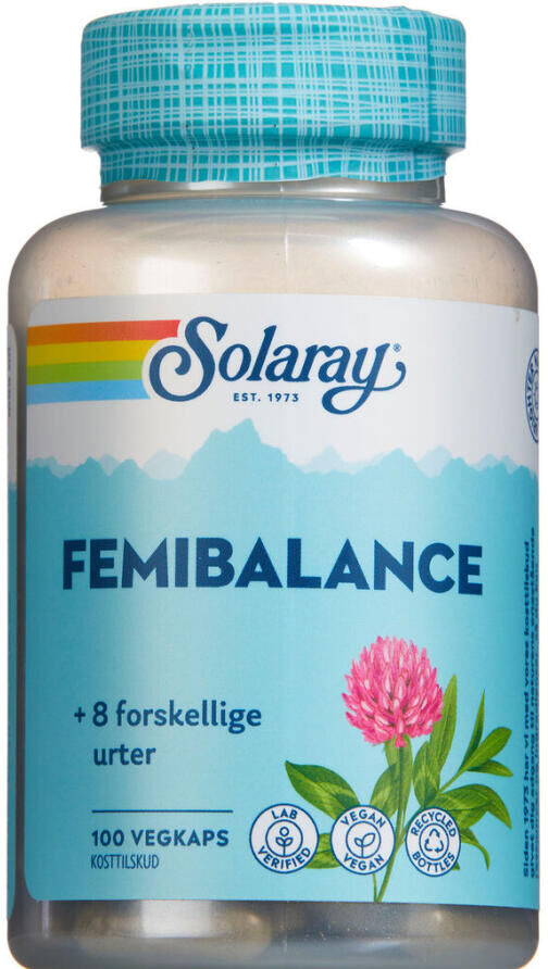 Solaray FemiBalance Kapsler Kosttilskud 100 stk