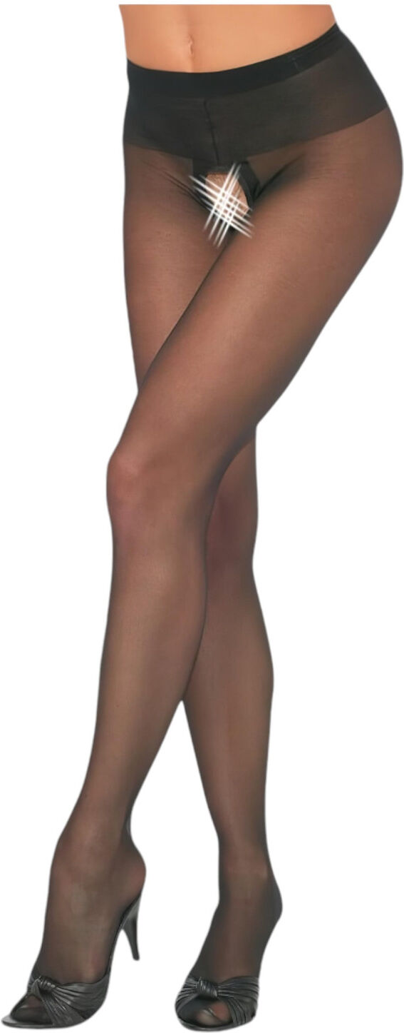 Cottelli - Black Garter Set - XL