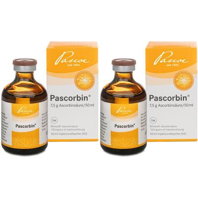 Pascorbin Injektionslösung Doppelpack 2x50 ml