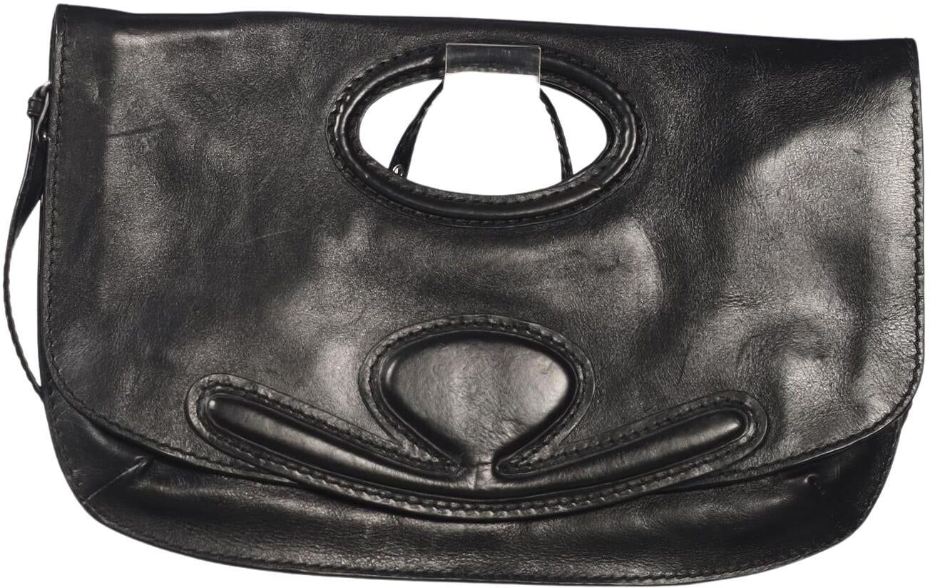 Hoss Intropia Damen Handtasche gross Leder, Schwarz, Leder - Second Hand