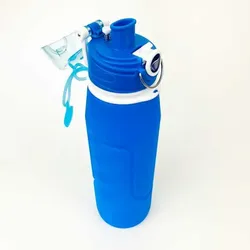 WaterVitalis Reisefilter & Notfilter | Disrupter (virensicher) 750ml blau