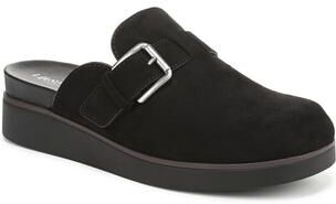 Wide Width Women's Gillian Slip-On Clog by LifeStride in Black (Size 6 W)