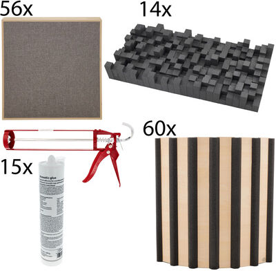 t.akustik Producer Set XL Professional Anthrazit