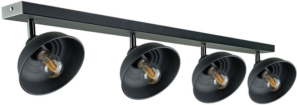 Longshore Tides Rankin Spotlight Black 18cm H X 96cm W X 18cm D