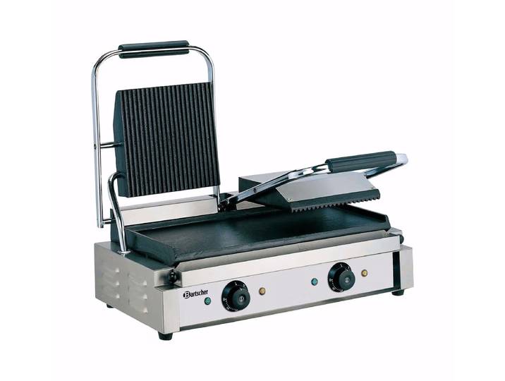 Bartscher DOPPEL KONTAKTGRILL Doppel-Kontaktgrill – Gastro Grill/Griddleplatte – edelstahl