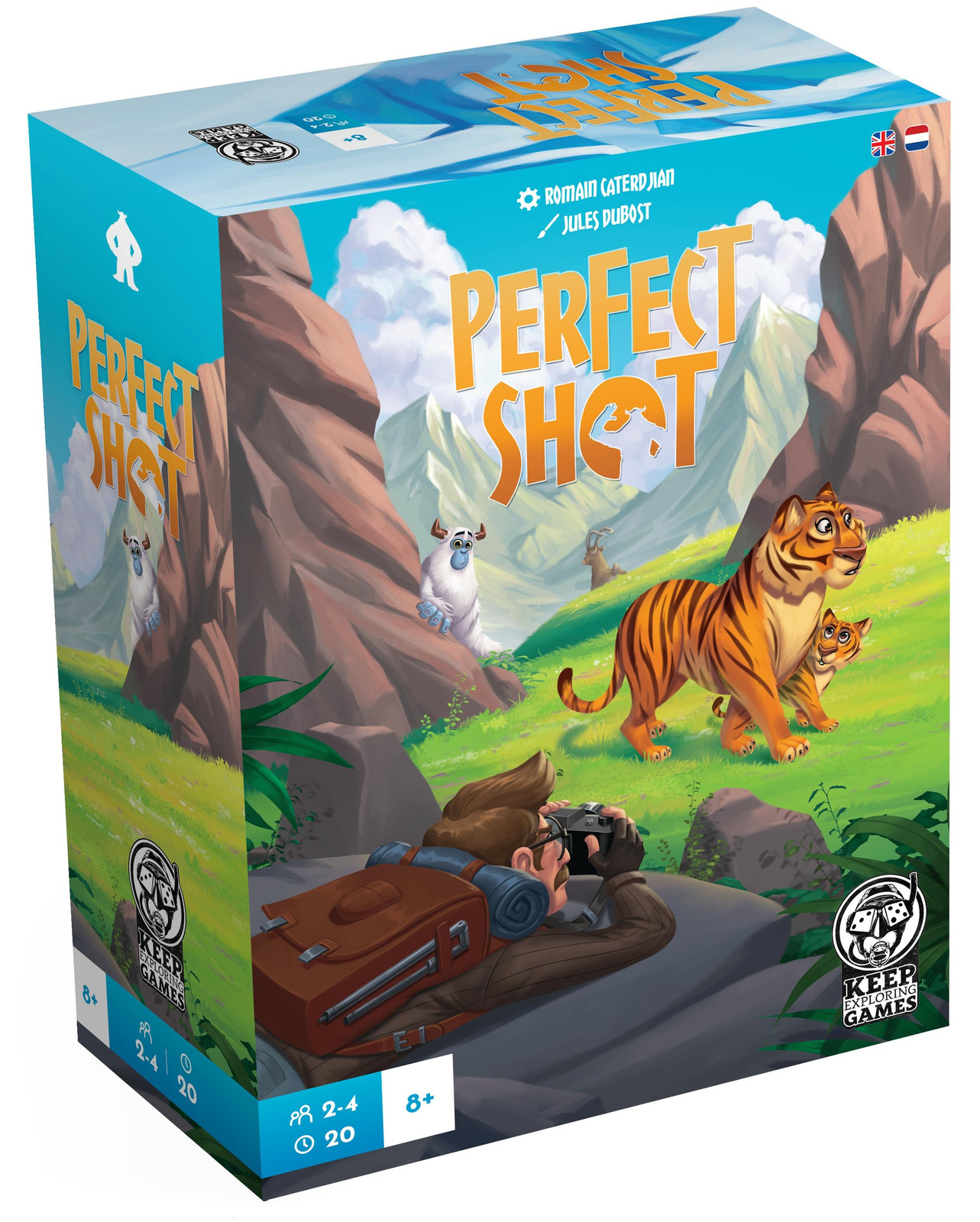 Keep Exploring Games Perfect Shot kaartspel Engels/Nederlands