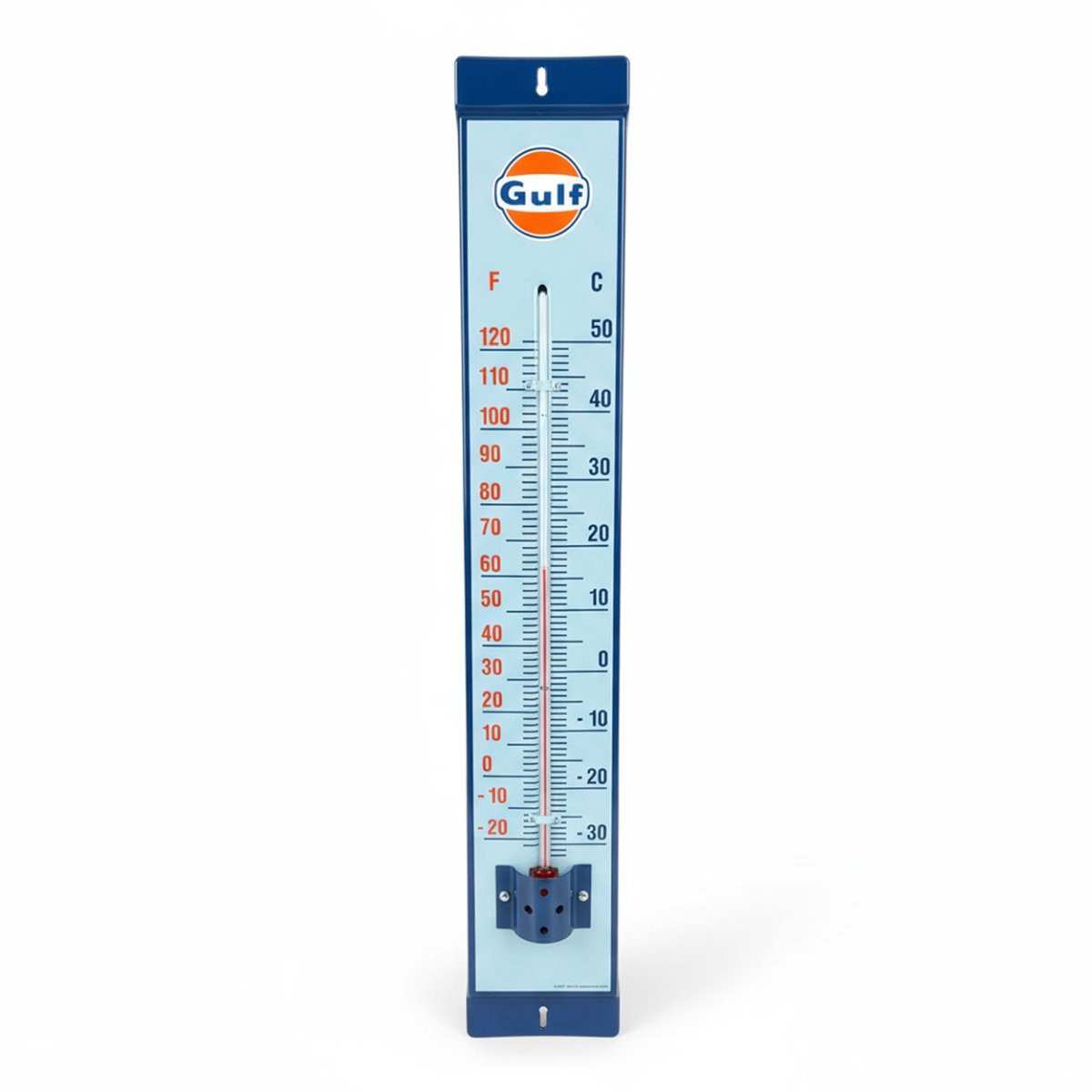 Gulf Thermometer Emaille - Gelimiteerd - Gulf x Bennies Fifties