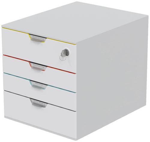 DURABLE VARICOLOR MIX 4 SAFE - Schubladenschrank - 4 Schubfächer - für ANSI A (Letter)