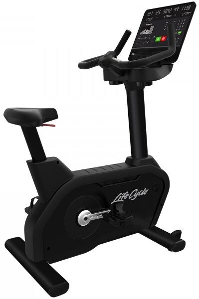 Life Fitness Aspire Upright Bike SL Console Smooth Charcoal