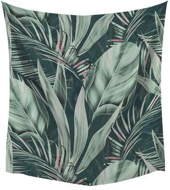 RoomMates Tropical Plants Tapestry