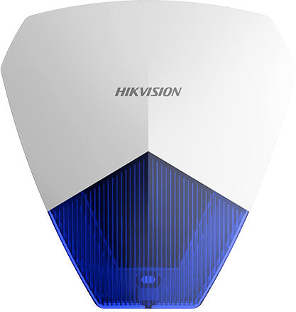Hikvision Sirena Esterna Cablata  Ds-Ps1-B 105db Ip54 12v Con Involucro Blu Resistente Per Sistemi Di Allarme