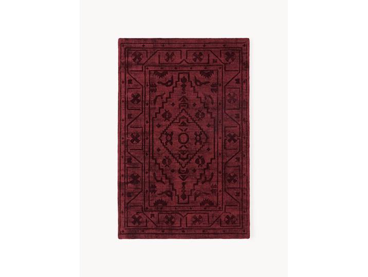 Tapis en viscose tissée main Shaila