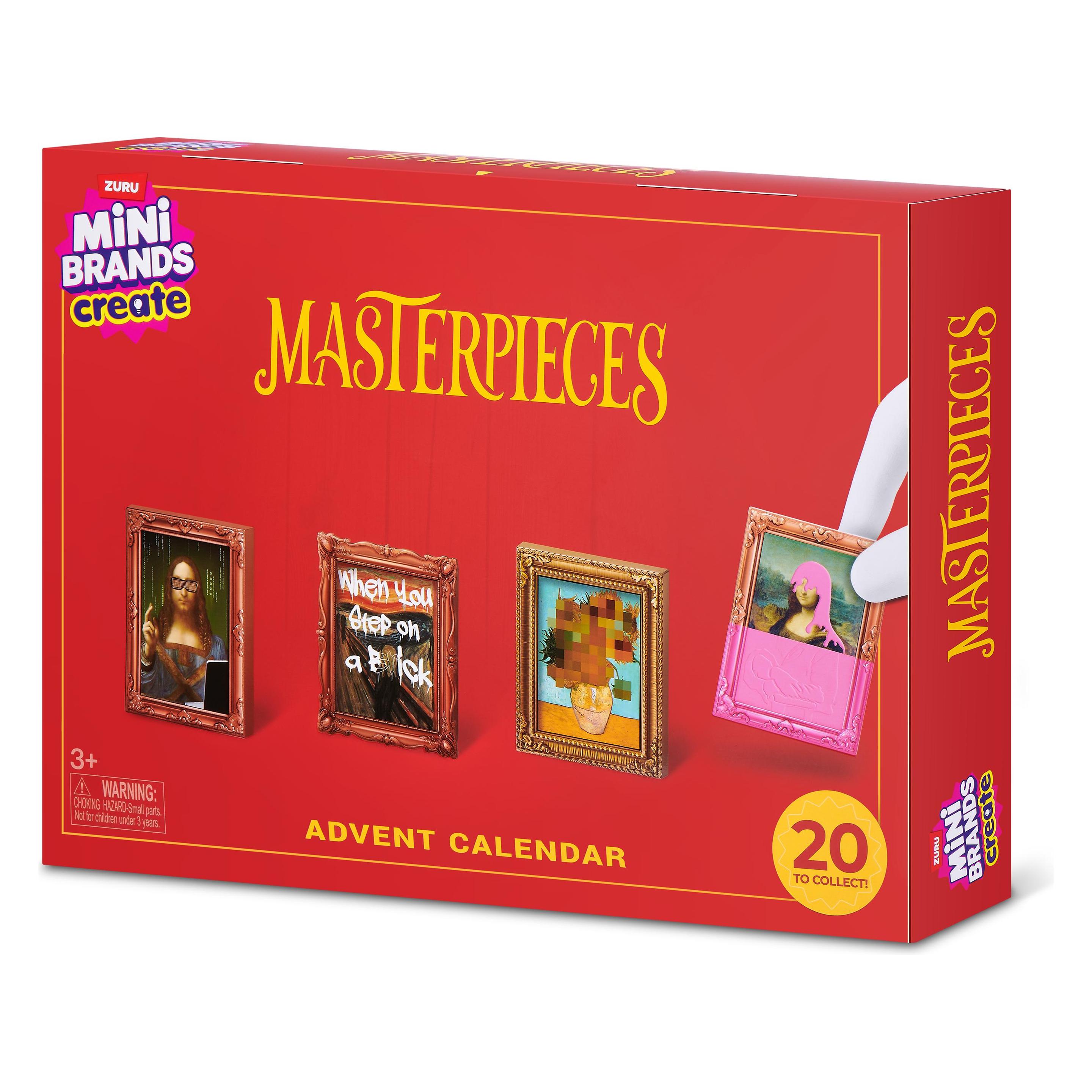 Zuru Mini Brands Mini Masterpieces Advent Calendar Series 1 (24 Türchen) (77856)