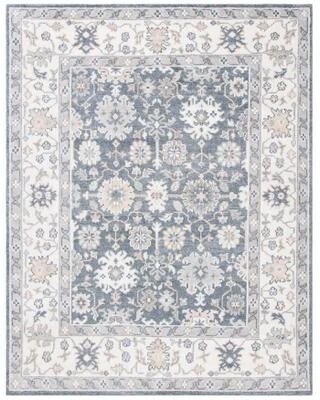 SAFAVIEH Hand-knotted Maharaja Husnuye Traditional Oriental Viscose Rug