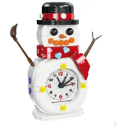 Jie Star JJ9189 Schneemann mit Uhr