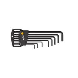 Wiha Innen-Sechskant Winkelschraubendreher-Set 5/64 Zoll, 3/32 Zoll, 1/8 Zoll, 5/32 Zoll, 3/16 Zoll, 7/32 Zoll, 1/4 Zoll, 5/16 Zoll 8teilig 02939