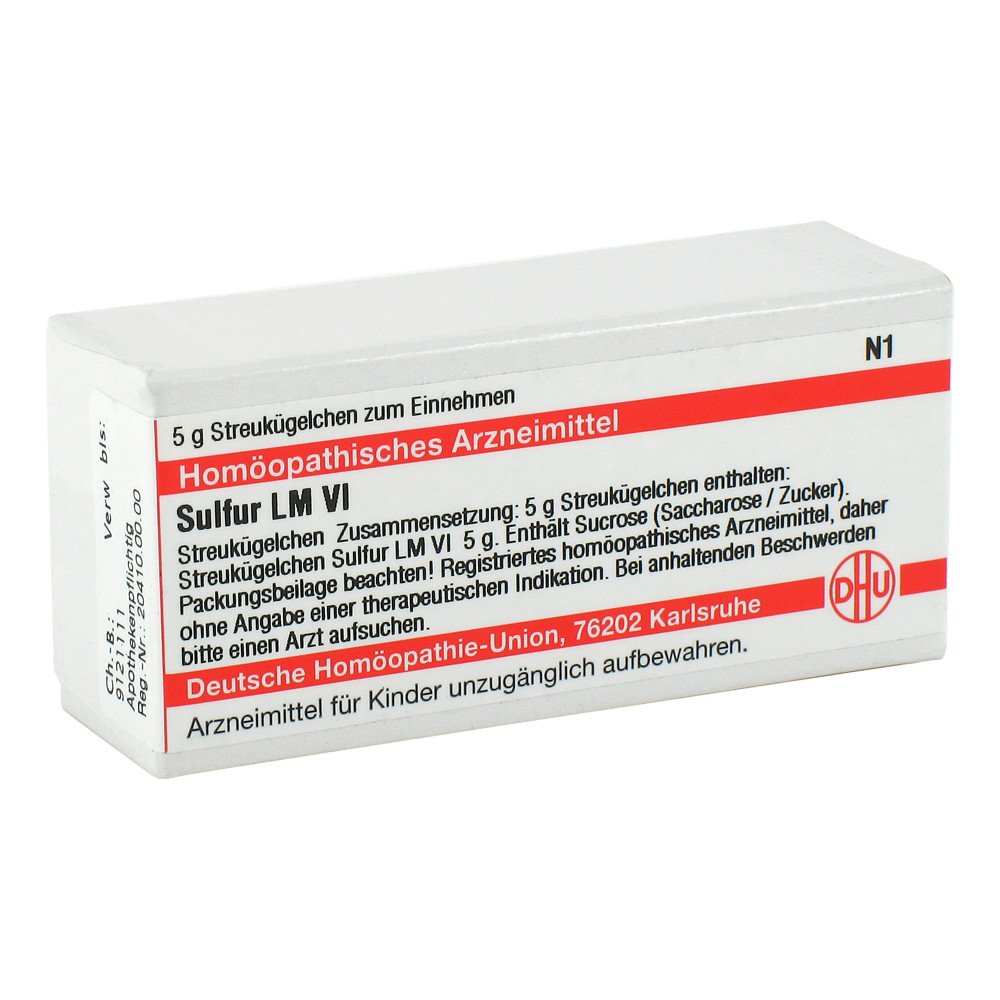 DHU-Arzneimittel GmbH & Co. KG Lm Sulfur Vi Globuli 02660114