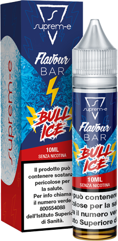 Suprem-e Bull Ice Flavour Bar Liquido Mini Shot Mix 10ml Energy Drink Ghiaccio